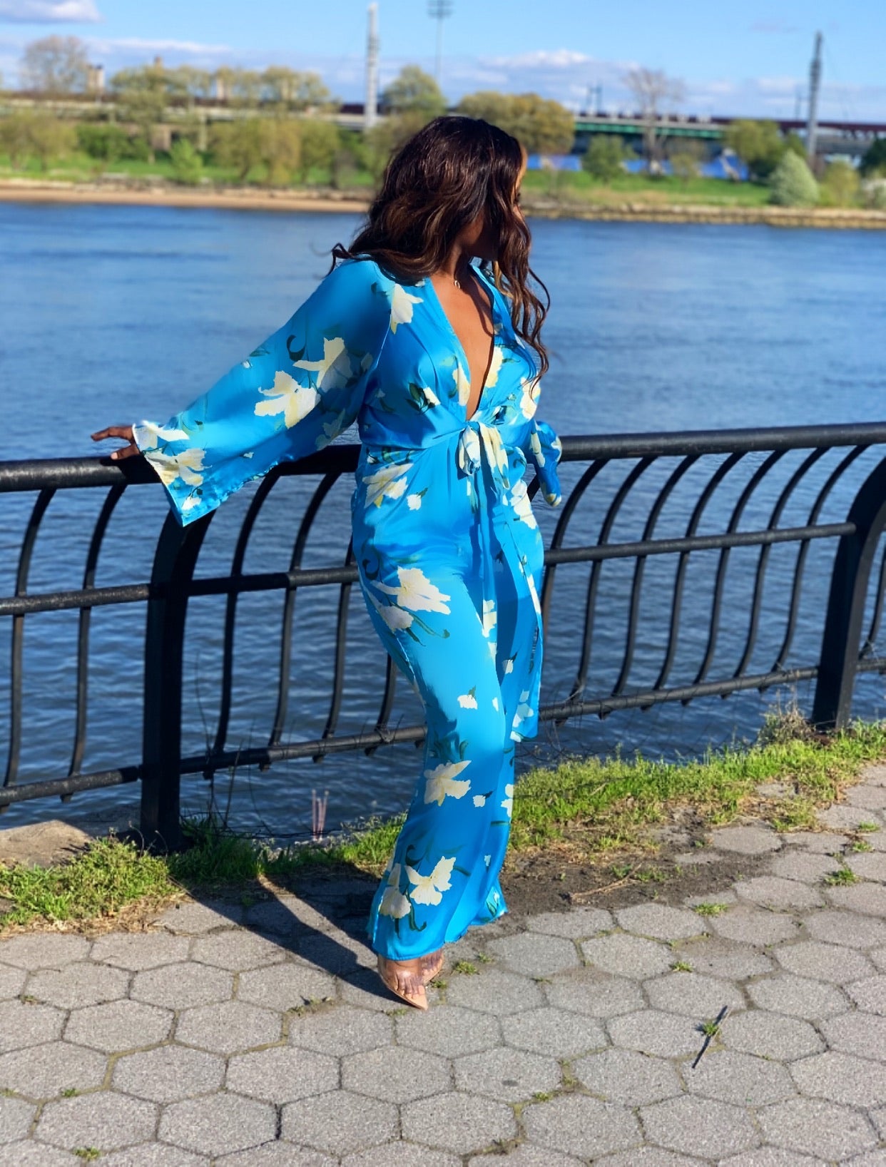 Skye Blue kimono