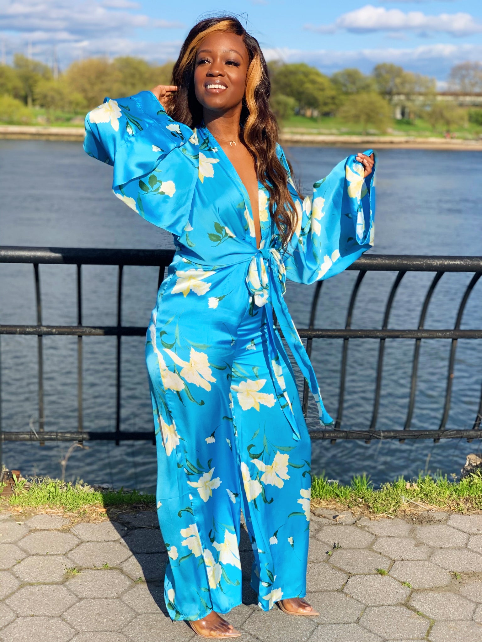 Skye Blue kimono